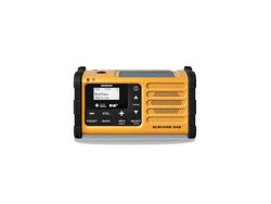 Radio exterior dab, radio fm de emergencia, cargador de batería, linterna, recargable, manivela, panel solar SANGEAN Survivor DAB