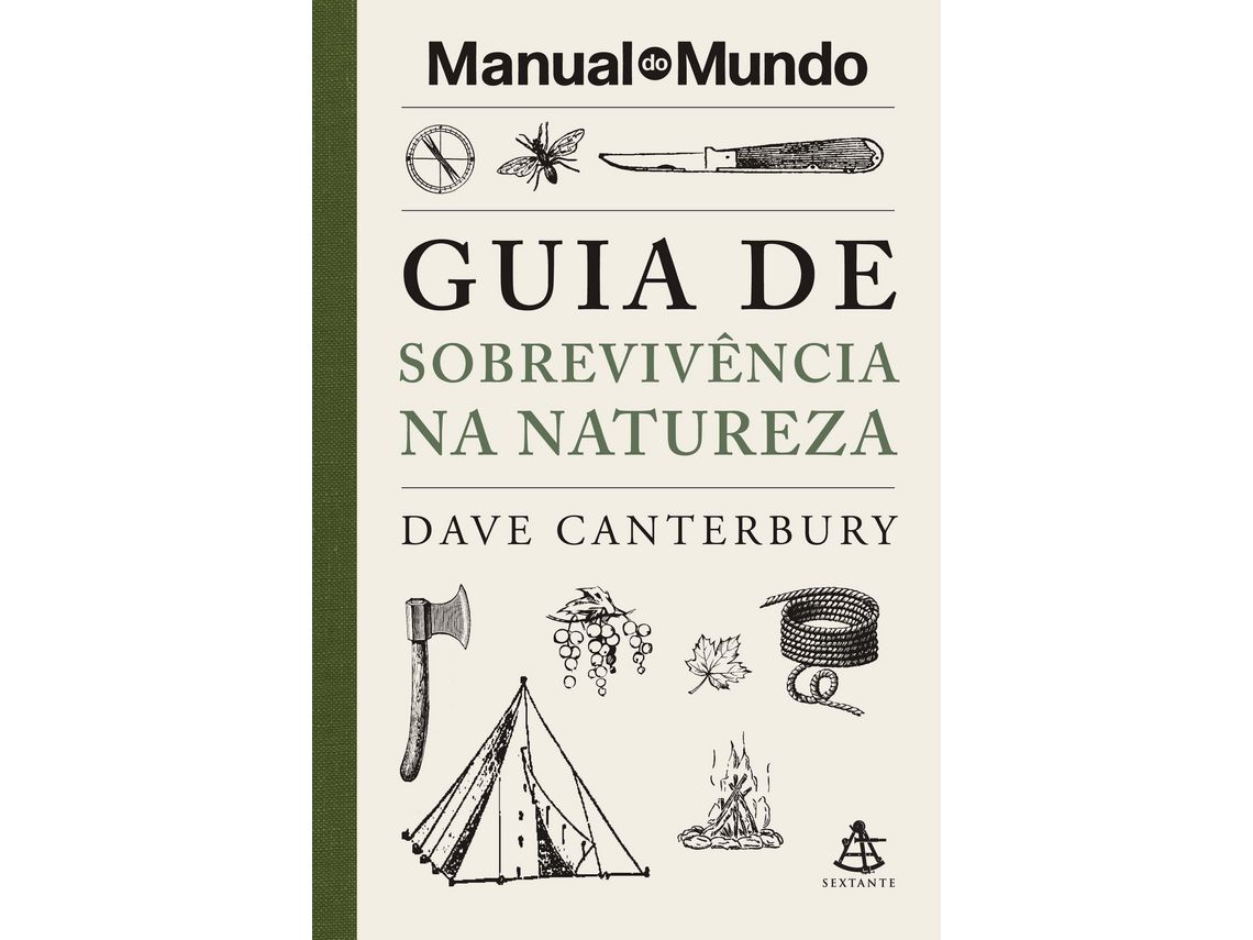 Libro Manual Do Mundo Guia de Sobrevivenc. na Natureza de Dave Canterbury (Portugués)