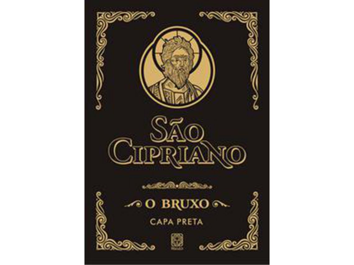 Libro Sao Cipriano O Bruxo Capa Preta 19 Ed. de Cipriano (Portugués - Tapa Dura)