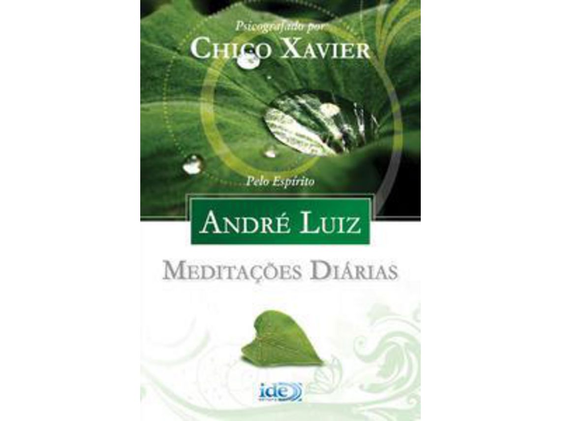 Libro Meditacoes Diarias Andre Luiz Ide de Xavier e Chico (Portugués do Brasil)