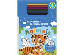 Libro Kit de Pintura do Pequeno Artista: Dinossauros de BRIJBASI ART PRESS LTD ( Português-Brasil )