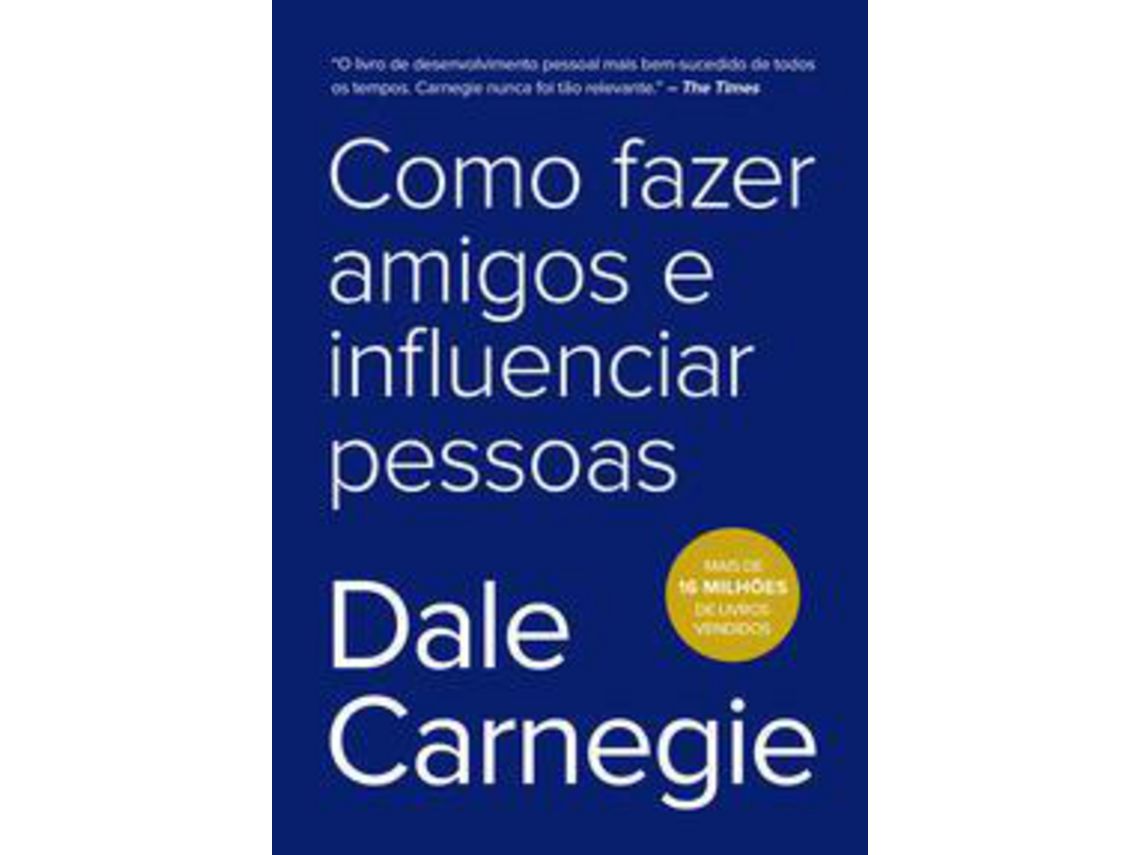 Libro Como Fazer Amigos e Influenciar Pessoas de Dale Carnegie (Portugués)