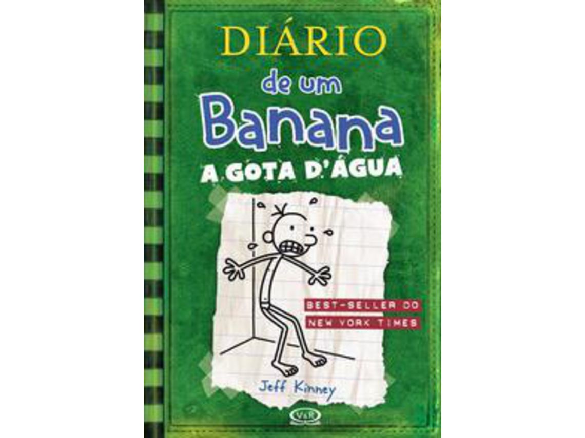 Libro Diario de Um Banana-Vol.03-A Gota D Agua de Kinney e Jeff (Portugués)