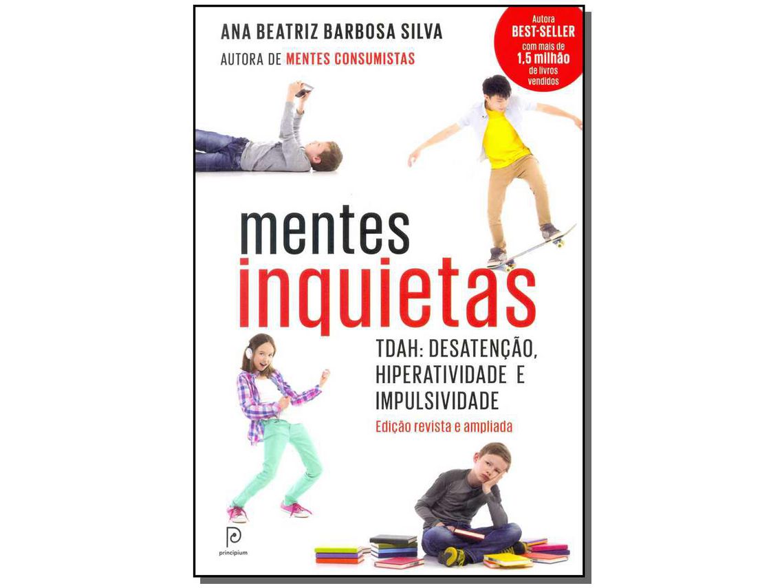 Libro Mentes Inquietas Globo de Silva e Ana Beatriz Barbosa (Portugués)