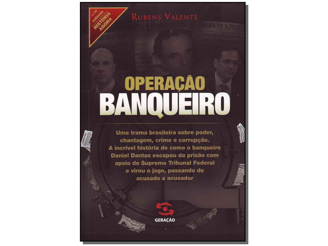 Libro Operacao Banqueiro de Rubens Valente (Portugués)