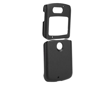 Funda de cuero para teléfono Motorola Razr 5G, a prueba de golpes, color marrón