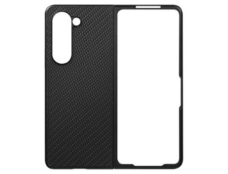 Carcasa Samsung Galaxy Z Fold 5 AVIZAR Efecto Fibra de carbono Diseño 2 Partes
