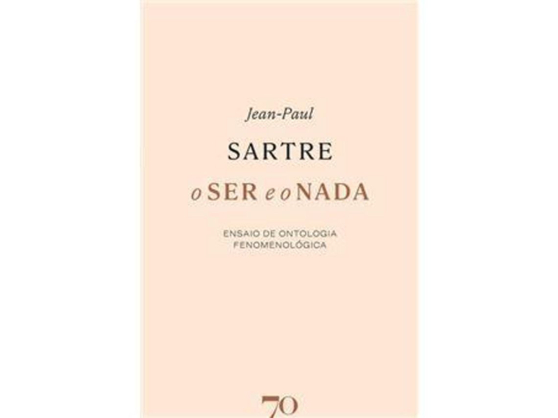Libro O Ser e o Nada de Jean-Paul Sartre ( Portugués )