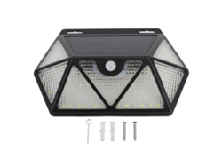 Proyector Solar Impermeable Con Sensor De Movimiento Brillante Para Decoración De Jardín Y Exteriores.