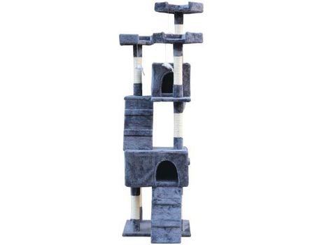 Rascador Y Centro De Juegos Para Gatos 50X170X50 Cm GLORIA PETS