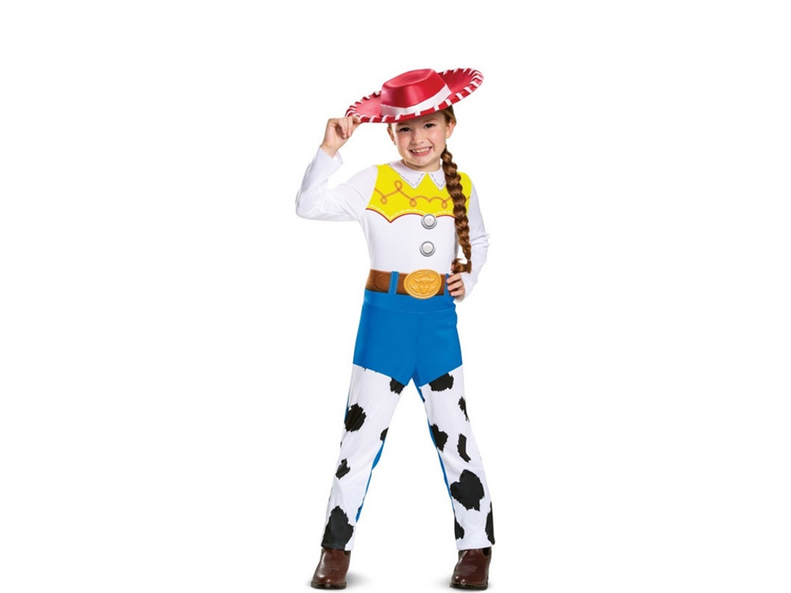 Disfraz de Niña LIRAGRAM ESPAÑA Jessie Clásico De Toy Story 4  (5 - 6 años)