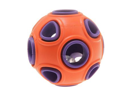 Bolas Flotantes Para Piscina Para Perros, Juguetes Interactivos Para Buscar, Juguetes Para Masticar Perros Para El Aburrimiento, Naranja Y Morado, ...
