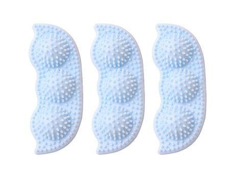 Paquete De 3 Juguetes Masticables Para Cachorros, Limpia Los Dientes De Las Mascotas Y Alivia El Dolor Del Crecimiento De Los Dientes, Azul ZMDECQNA