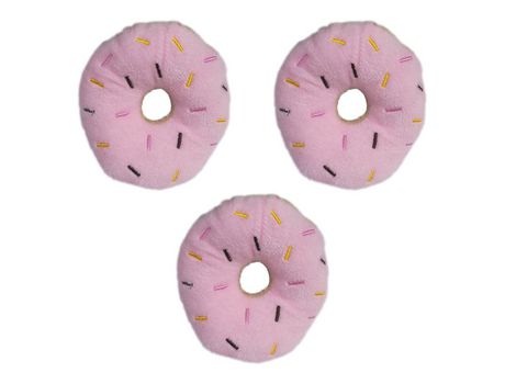 Forma De Donut Gato De Peluche Catnip Juguetes Gatito Almohadas Interactivas Regalos De Gato Para Amantes De Los Gatos Rosa ZMDECQNA 3 Un