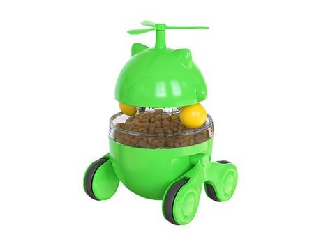 Tumbler Pet Toy, Dog Interactive Dog Cat Toy Food Treat Dispensing Toys, Slow Feeder Treat Ball Para Mascotas Aumenta El Coeficiente Intelectual -V...
