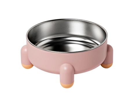 Cuencos Desmontables Para Perros, Cuencos Para Perros De Acero Inoxidable Para Perros, Cuencos De Agua Para Alimentos Para Perros, 150 * 60 Mm, Ros...