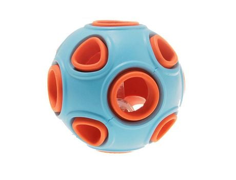 Bolas De Piscina Flotantes Para Perros, Juguetes Interactivos Para Buscar, Juguetes Masticables Para Perros Para El Aburrimiento, Azul Y Naranja, S...