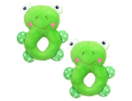 Paquete De 2 Juguetes De Peluche Para Perros Pequeños, Juguetes Para Masticar Para Cachorros Interactivos, Juguetes Para La Dentición De Perros, St...