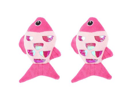 Juguete De Peluche Para Gatos Para Masticar, Juguete Interactivo Chirriante Con Forma De Pez, Juguete Masticable Para Mascotas De Peluche Duradero,...