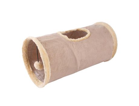 Túnel Plegable Para Gatos Para Mascotas, Túnel Duradero De Gamuza Para Mascotas, Túnel Arrugado Para Mascotas Con Bola, St-1 ZMDECQNA