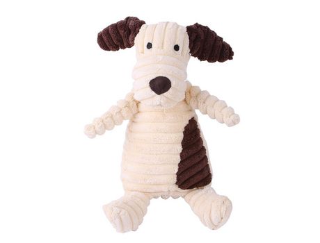 Juguete De Peluche Duradero Para Masticar Juguetes Para Perros Con Chirriador Y Papel Arrugado Para Cachorros Perros Pequeños Medianos Grandes St-4...