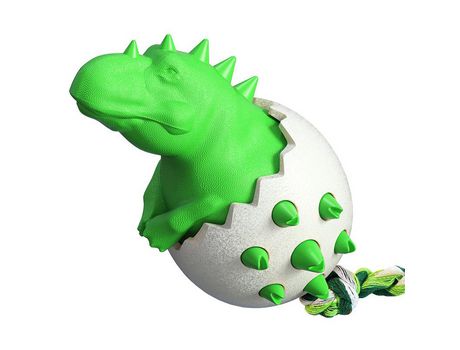 Juguetes Para Masticar Perros En Forma De Jabalí Para Perros De Raza, Diversión Para Masticar Y Perseguir La Forma De Huevo De Dinosaurio Con Nudo,...