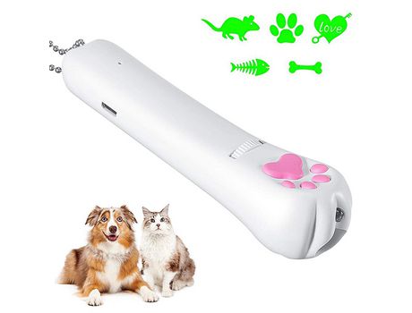 Juguetes Para Gatos Juguetes Interactivos Para Gatos Para Gatos De Interior, Juguete De Proyección Led Interactivo Para Gatos, Herramienta De Entre...