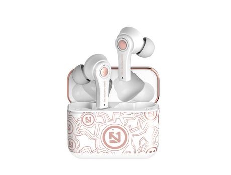 Auriculares Bluetooth True Wireless JLTRUM TS-100 (In Ear - Microfone - Blanco)