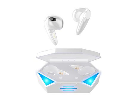 Auriculares Bluetooth True Wireless JLTRUM G20 (In Ear - Microfone - Blanco)