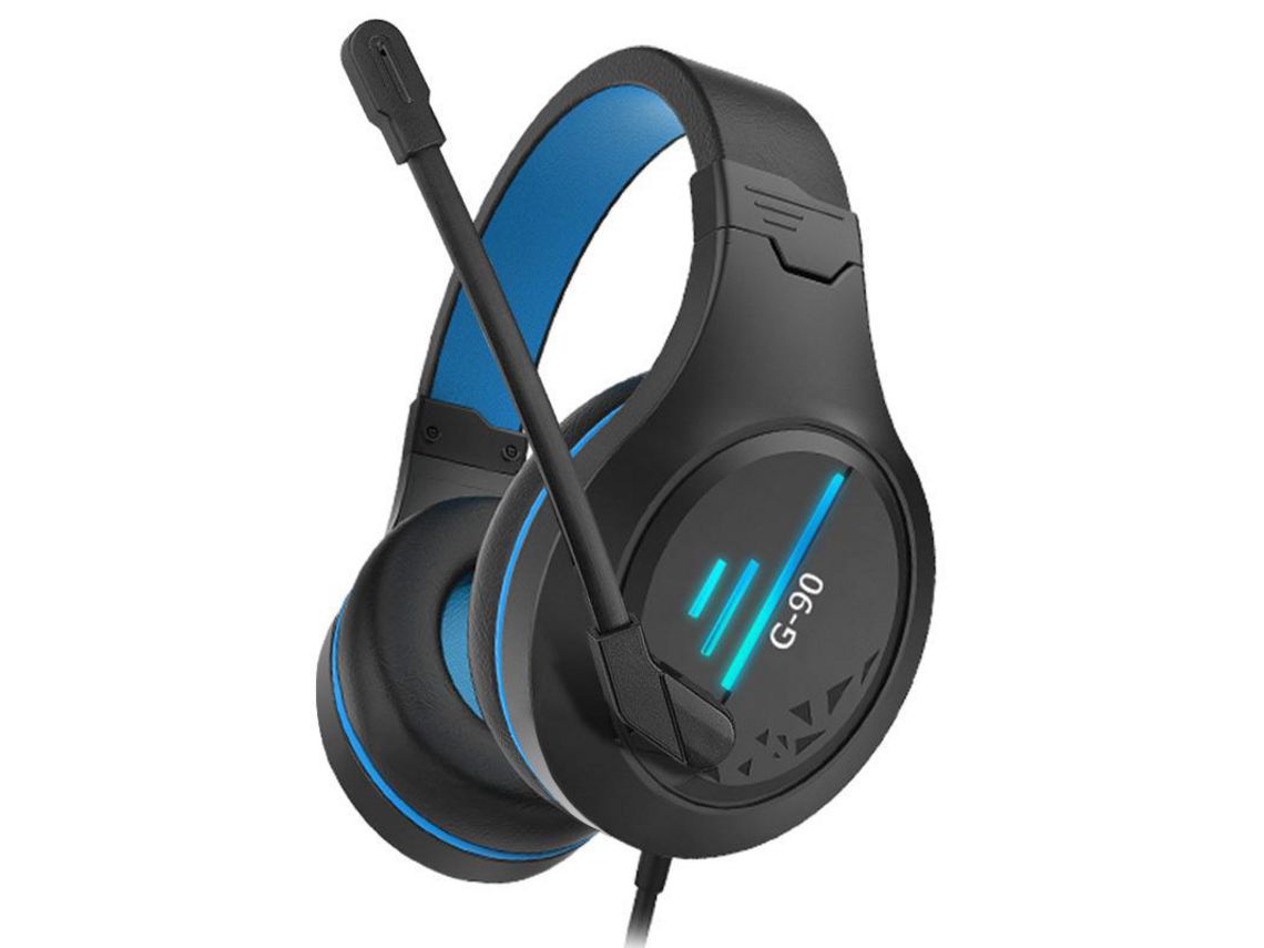 Auriculares Bluetooth NANA G90(Over Ear - Negro Azul)