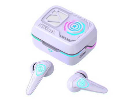 Auriculares Bluetooth True Wireless JLTRUM G7 (In Ear - Microfone - Blanco)
