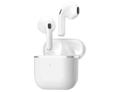 Auriculares Bluetooth True Wireless JLTRUM A6 (In Ear - Microfone - Blanco)