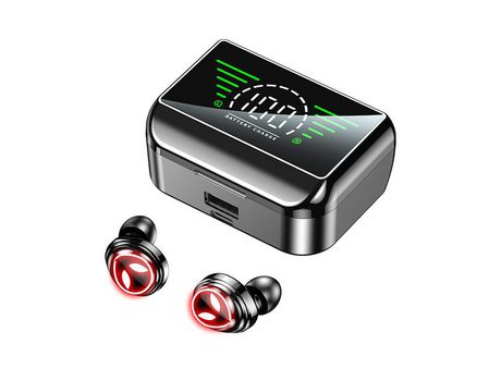 Auriculares Bluetooth True Wireless OHPA M31B (In Ear - MicroAuriculares - negro)