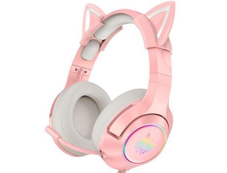 Auriculares Over Ear para Lg K9 JL-EIGHT Bluetooth Rosa