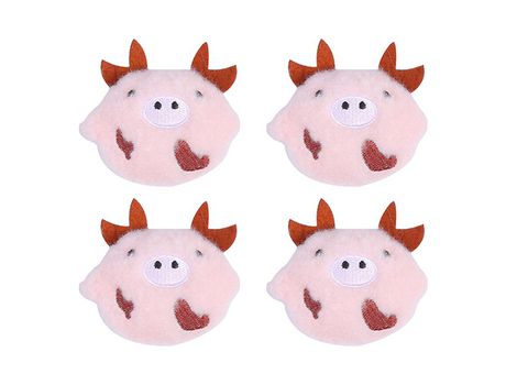 Juguetes Interactivos De Peluche Para Gatos, Juguetes Para Masticar Con Hierba Gatera De Dibujos Animados, Lindos Juguetes Entretenidos, Rosa ZMDEC...