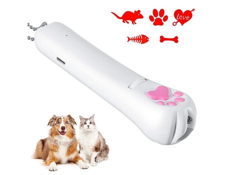 Juguetes Para Gatos Juguetes Interactivos Para Gatos Para Gatos De Interior, Juguete De Proyección Led Interactivo Para Gatos, Herramienta De Entre...
