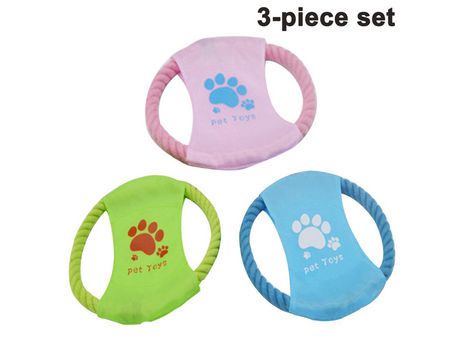 Pet Dog Frisbee Interactive Dog Toys, Flying Disc Dog Fetch Toy - Flota En El Agua Y Es Seguro En Los Dientes 18 Cm ZMDECQNA