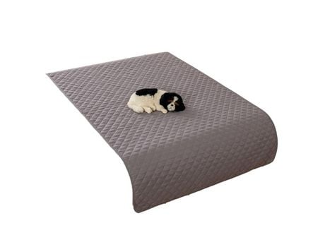 Funda Impermeable Y Antideslizante Para Cama De Perro Y Manta Para Mascotas, Sofá, Cama Para Mascotas, Gris, 100*127 Cm ZMDECQNA