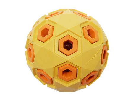 Bolas De Piscina Flotantes Para Perros, Juguetes Interactivos Para Buscar, Juguetes Para Masticar Perros Para El Aburrimiento, Amarillo ZMDECQNA
