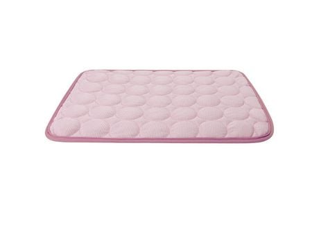 Almohadillas De Dormir De Verano Para Mascotas Cojín Lavable Y Portátil Para Perrera/Sofá/Cama/Piso, Rosa, L ZMDECQNA