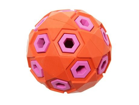 Bolas De Piscina Flotantes Para Perros, Juguetes Interactivos Para Buscar, Juguetes Para Masticar Perros Para El Aburrimiento, Naranja ZMDECQNA
