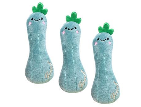 Juguetes De Hierba Gatera, Juguetes Interactivos Para Masticar Gatos De Peluche, Juguetes De Verduras Suaves Para Gatos Y Gatitos St-4 ZMDECQNA