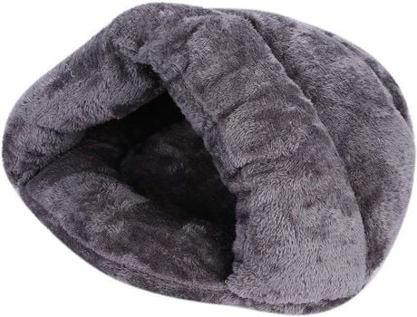Tienda De Campaña Para Mascotas Cama Cueva Para Cachorros Y Gatos, Saco De Dormir Para Mascotas Grueso Cálido Suave Cama Para Perros Cuddler Madrig...