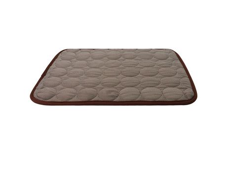 Almohadillas De Dormir De Verano Para Mascotas Cojín Lavable Y Portátil Para Perrera/Sofá/Cama/Suelo, Marrón, Xs ZMDECQNA