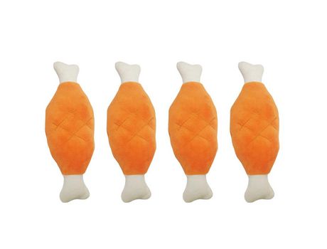 Juguete De Peluche Con Patas De Pollo, Juguete Chirriador Para Mascotas, Juguetes Para Masticar Perros Y Gatos Para Mascotas, St-1 ZMDECQNA