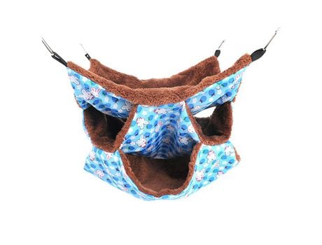 Hamaca Colgante De Jaula Cálida Para Mascotas Pequeñas Para Jugar Con Chinchilla, Loro, Hámster, Estilo 3 ZMDECQNA