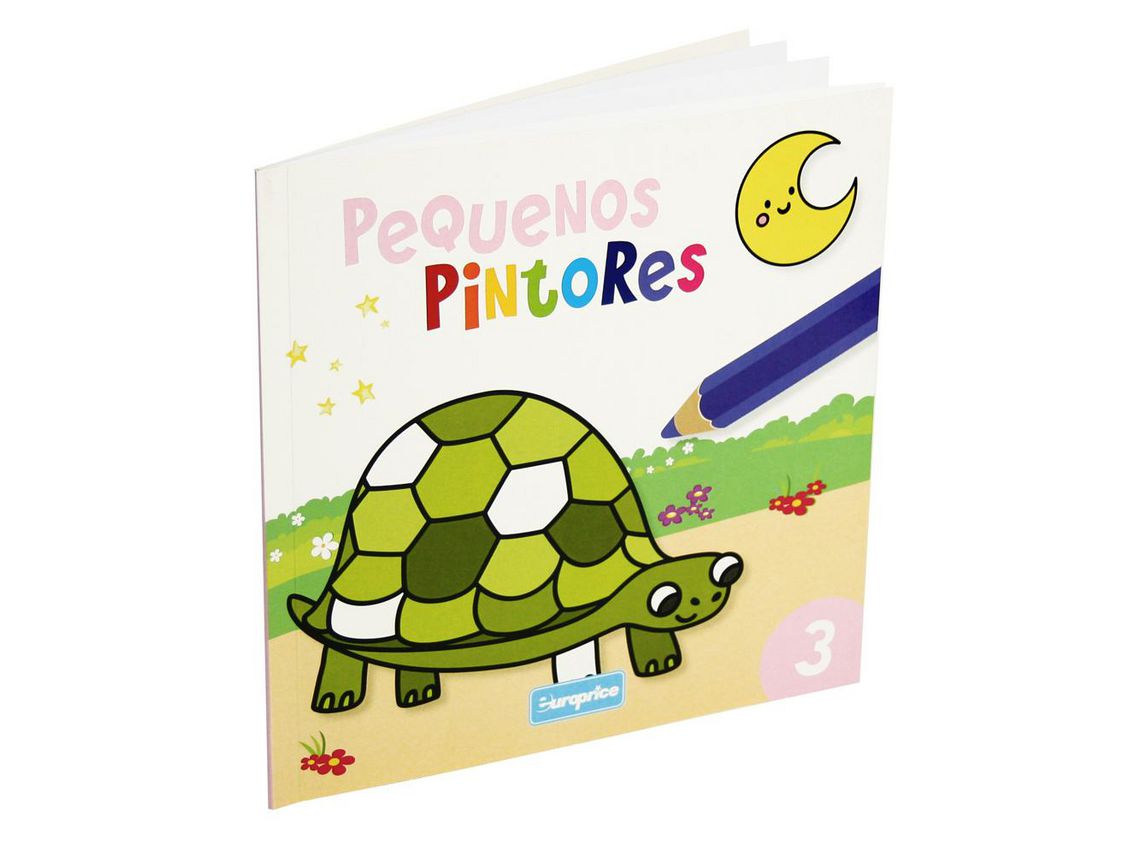 Libro Pequenos Pintores 3 de Europrice (Portugués)