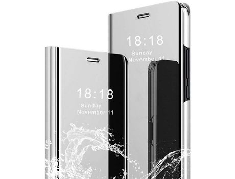 Funda para Xiaomi Redmi Note 9, Redmi Note 9 5G HONGWE. Plateado