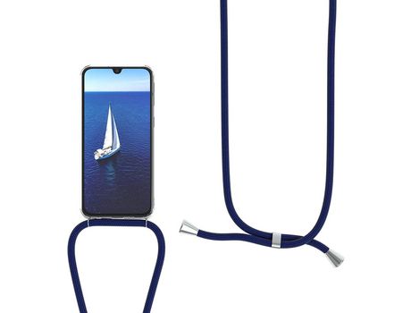 Funda con Cordón para Xiaomi Redmi Note 11 4G, Redmi Note 11S HONGWE. Selicona Transparente