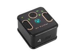 Ionizador De Aire Portátil Silencioso Para Cuarto Y Baño Yizhood Negro